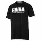 Puma Athletics Graphic Tee Cotton Black