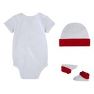 CONVERSE CLASSIC CTP INFANT HAT BODYSUIT BOOTIE SET 3PK
