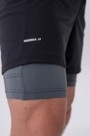 Double-Layer Shorts with Smart Pockets
