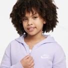 Nike Sportswear Club Fleece Big Kids (Girls) Full-Zip Hoodie