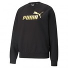 Puma ESS+ Metallic Logo Crew FL