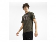 Puma Rebel CAMO filled Tee Forest Night