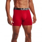 UA Charged Cotton 6in 3 Pack-RED