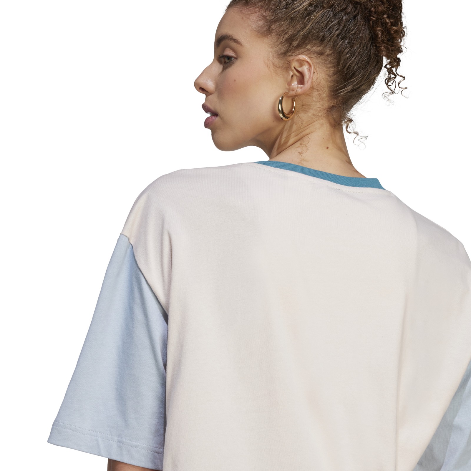 adidas Essentials Big Logo Boyfriend T-Shirt L (obrázek 5)