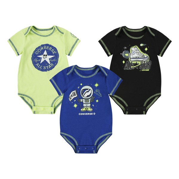 Levně Converse space cruisers 3pk bodysuit 56-62 cm