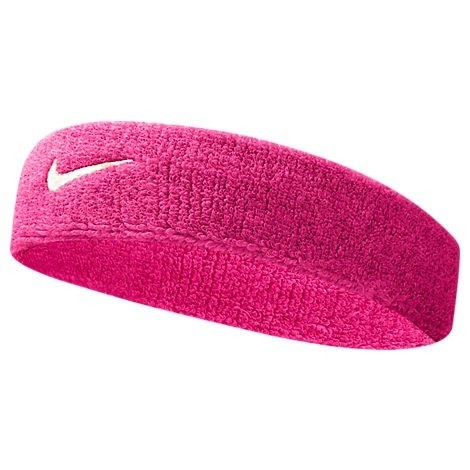 Levně Nike swoosh headband uni vivid pink/white