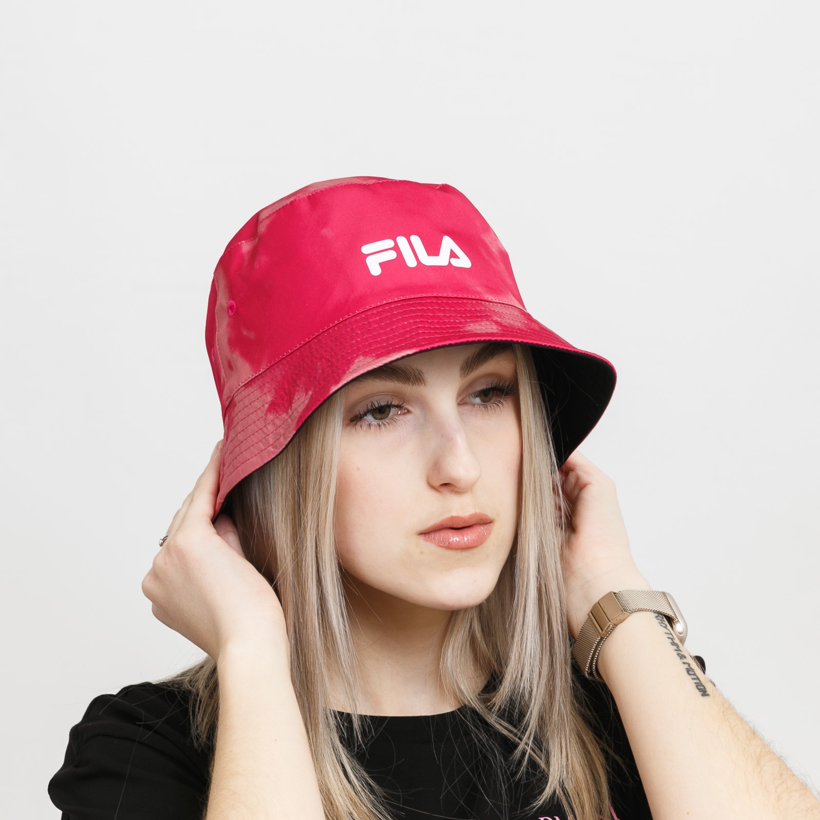 Levně Fila BEAUVAIS Reversible Fitted Bucket hat Onesize