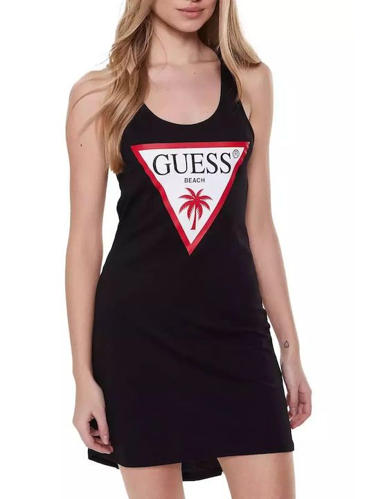 Levně Guess logo tank top dress m