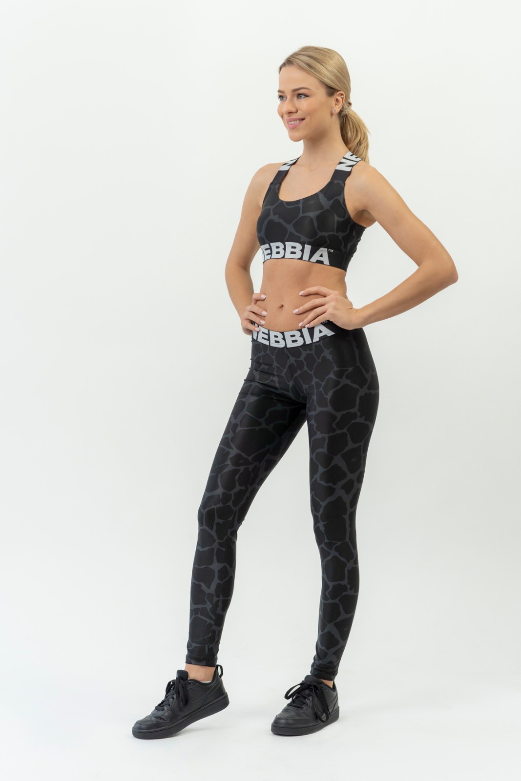 Levně NEBBIA Squat-proof women's leggings L