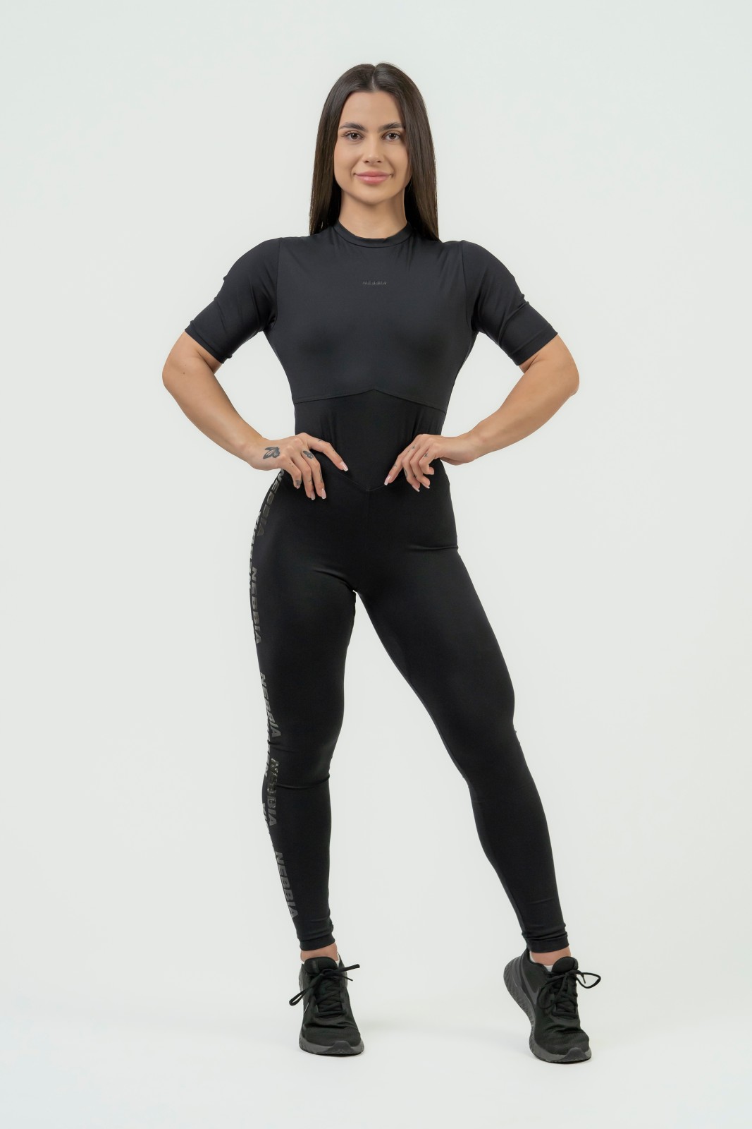 Levně NEBBIA Women's Workout Jumpsuit INTENSE Focus XS