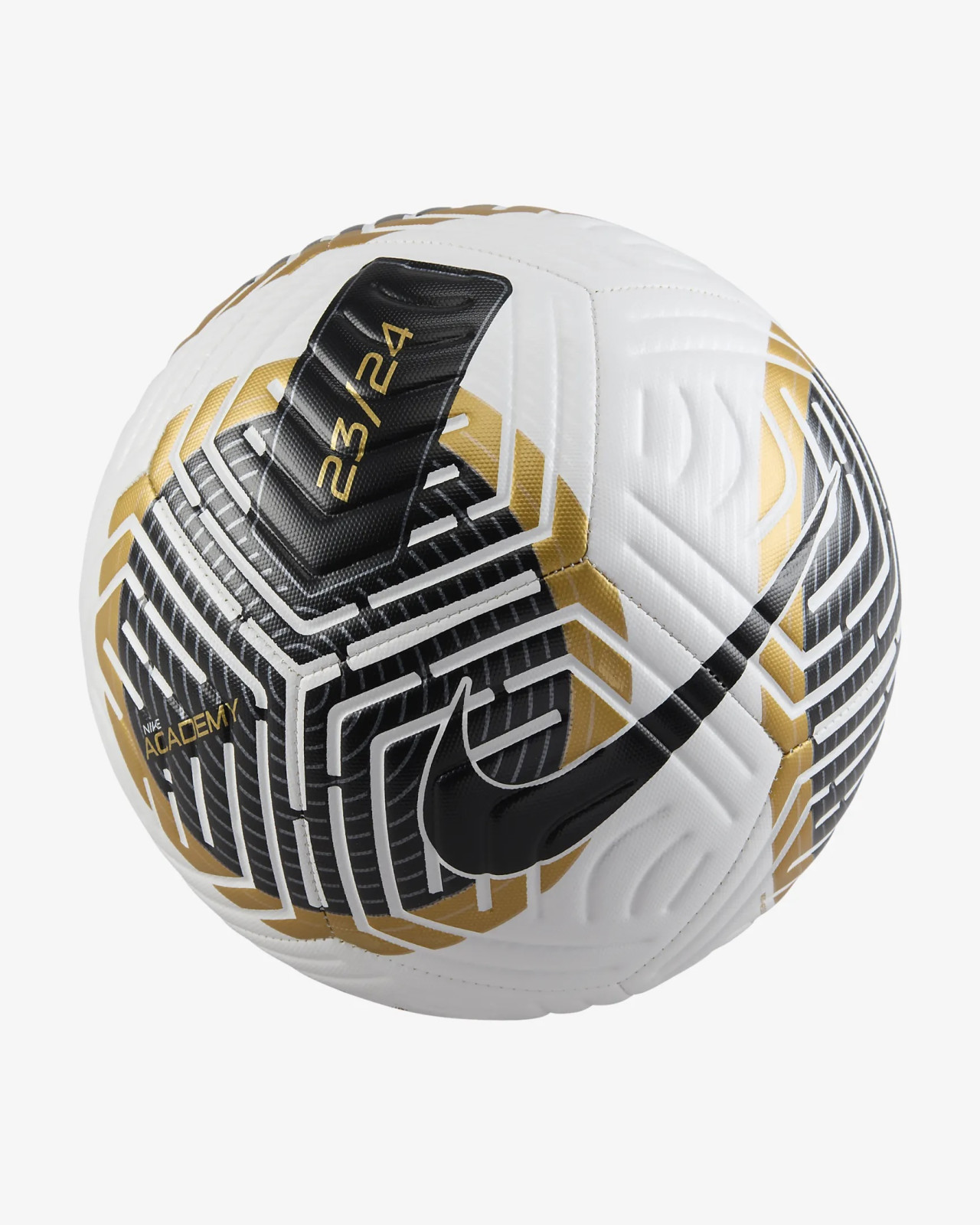 Levně Nike Academy Soccer Ball,WHITE 37,5