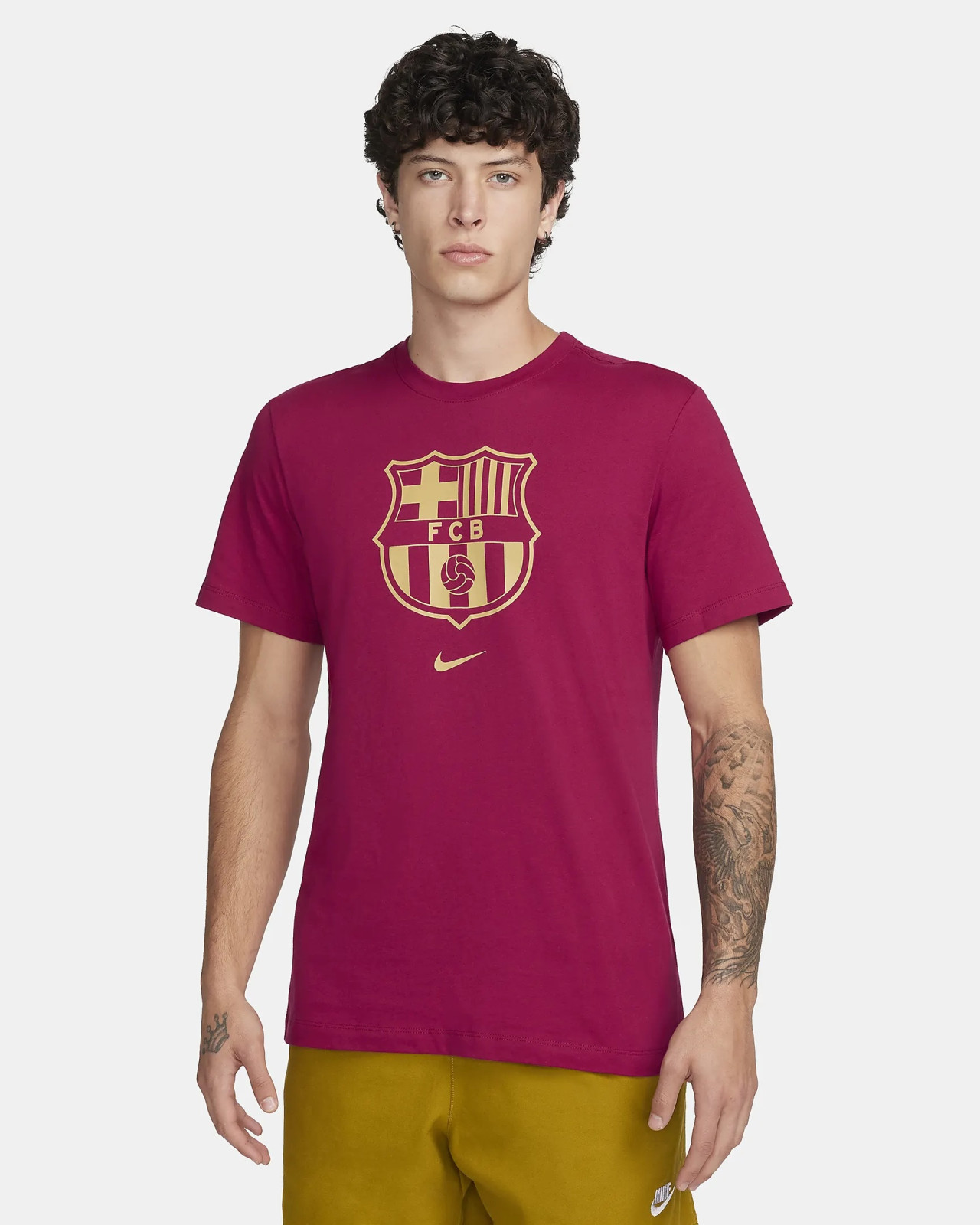 Levně Nike FC Barcelona Crest Men XXL