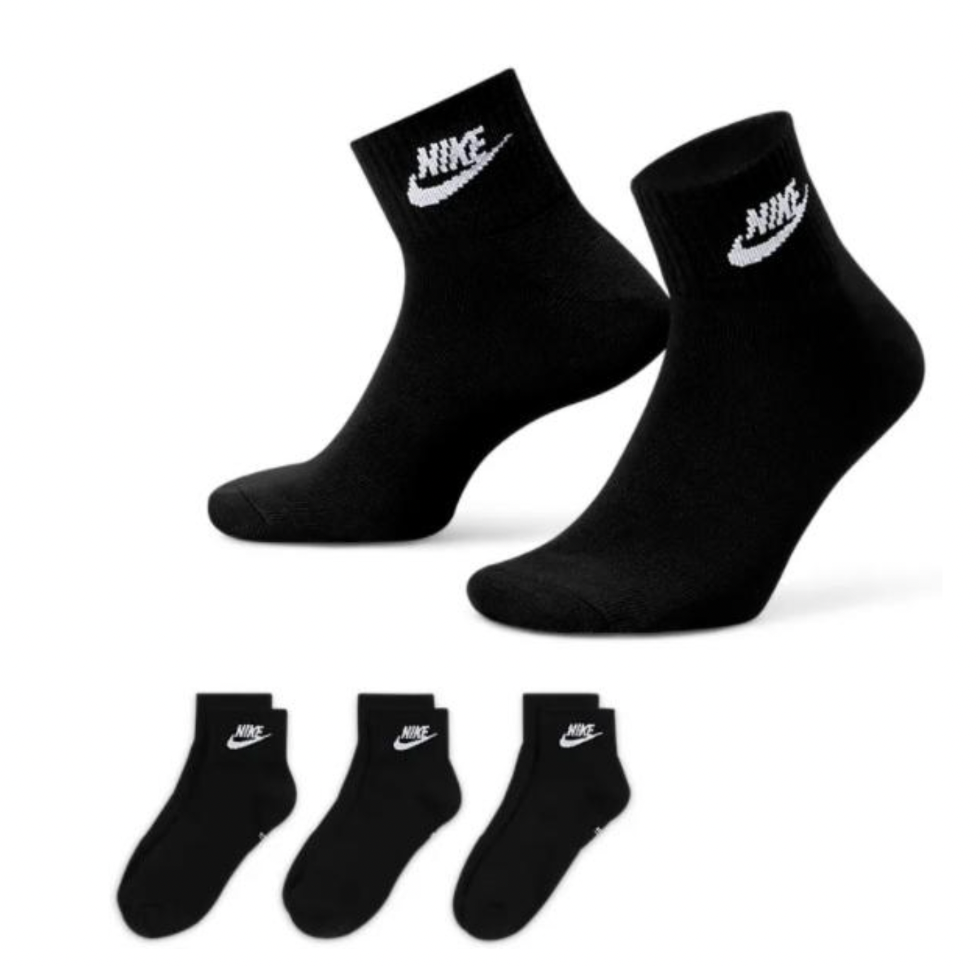 NIKE DRI FIT SOCK 3pp M