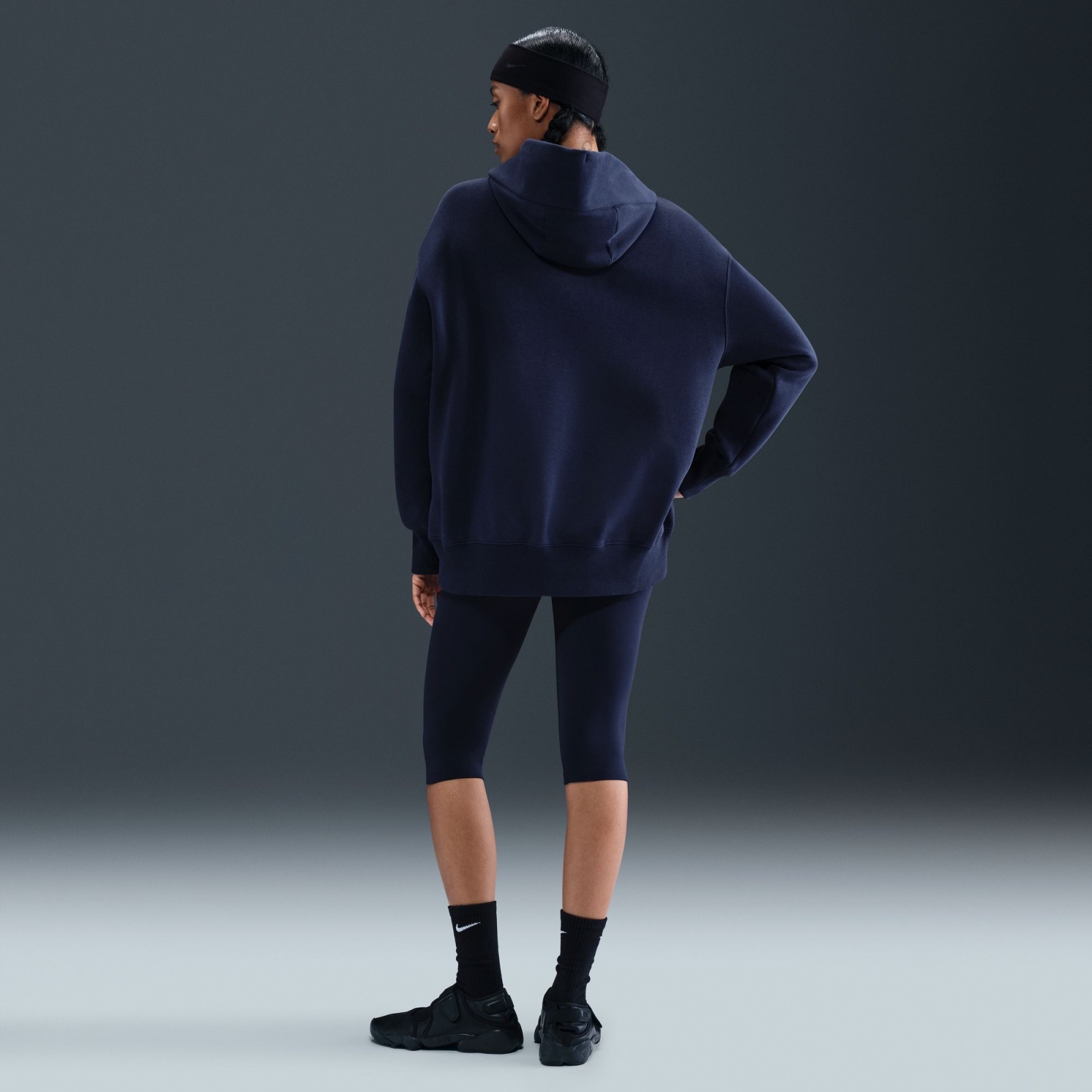 Nike W SPW Phoenix FL OS Pullover Hoodie S (obrázek 3)