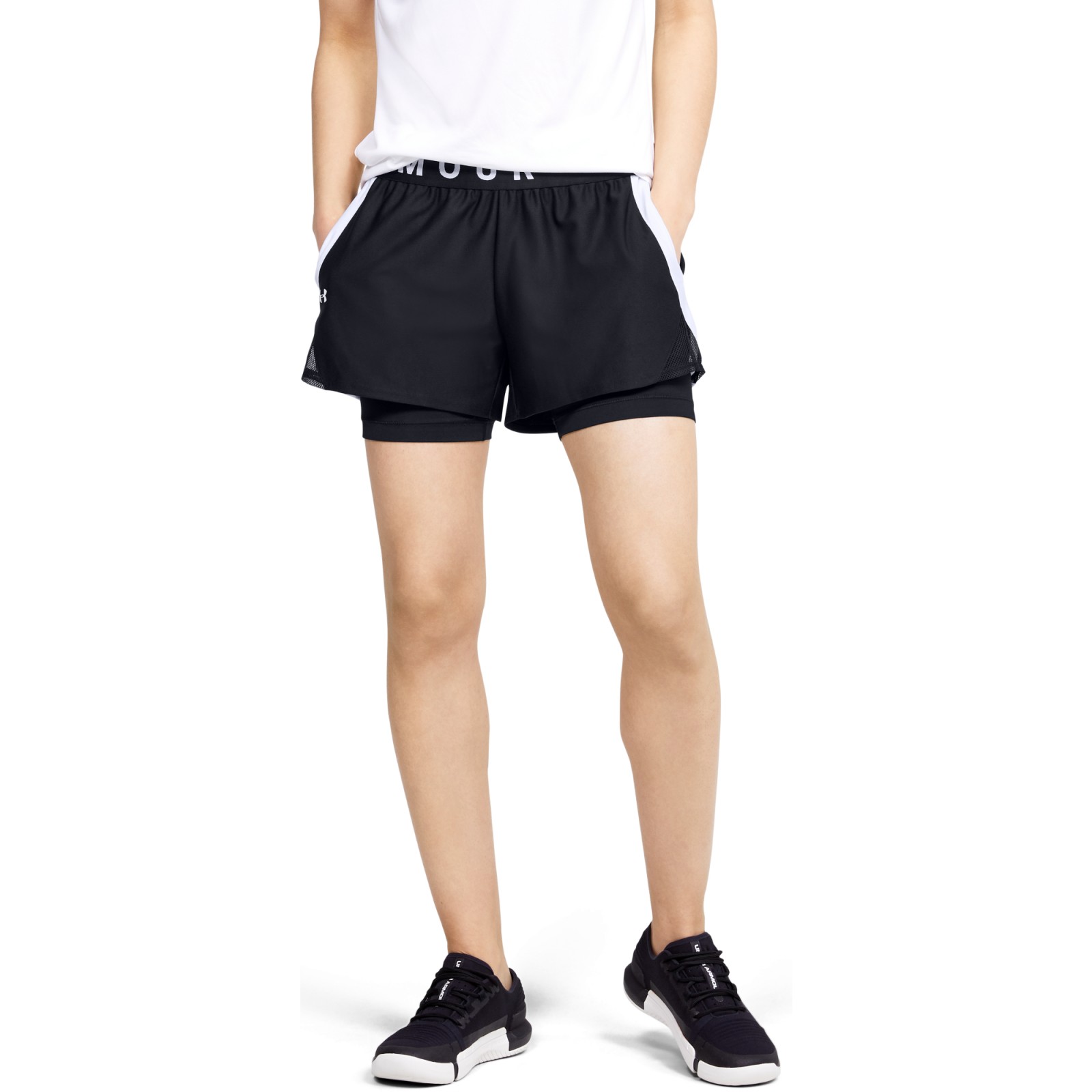 Levně Under Armour Play Up 2-in-1 Shorts L