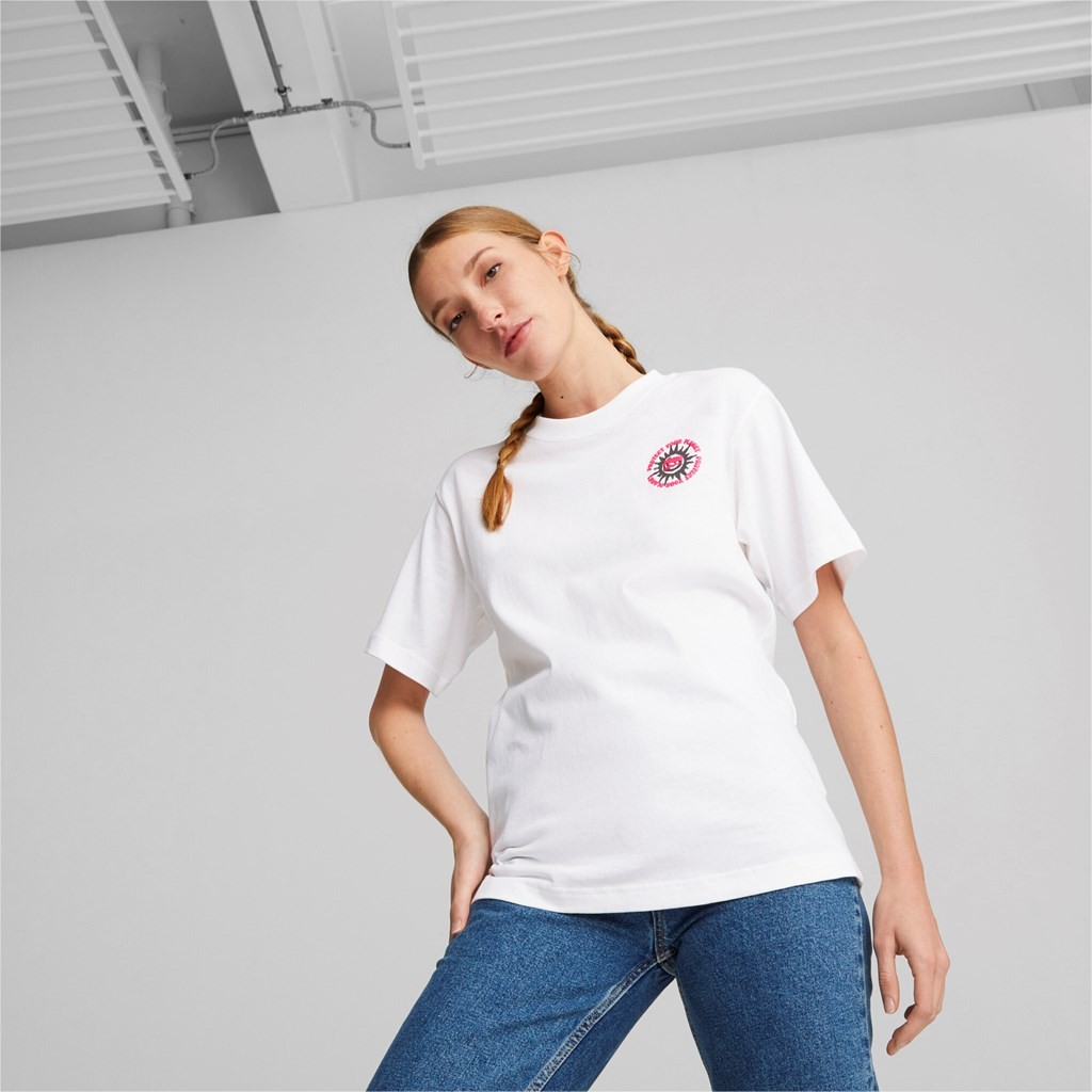 Levně Puma DOWNTOWN Relaxed Graphic Tee M