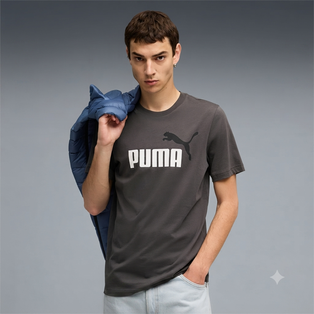 Puma GRAPHICS 2 Color No. 1 Logo Tee S