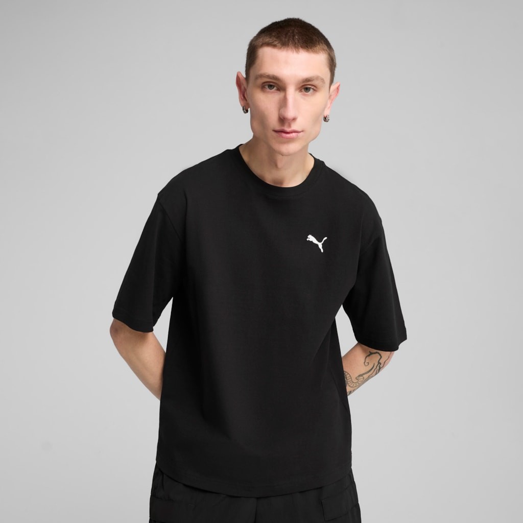 Puma Wardrobe Essential Boxy Tee M