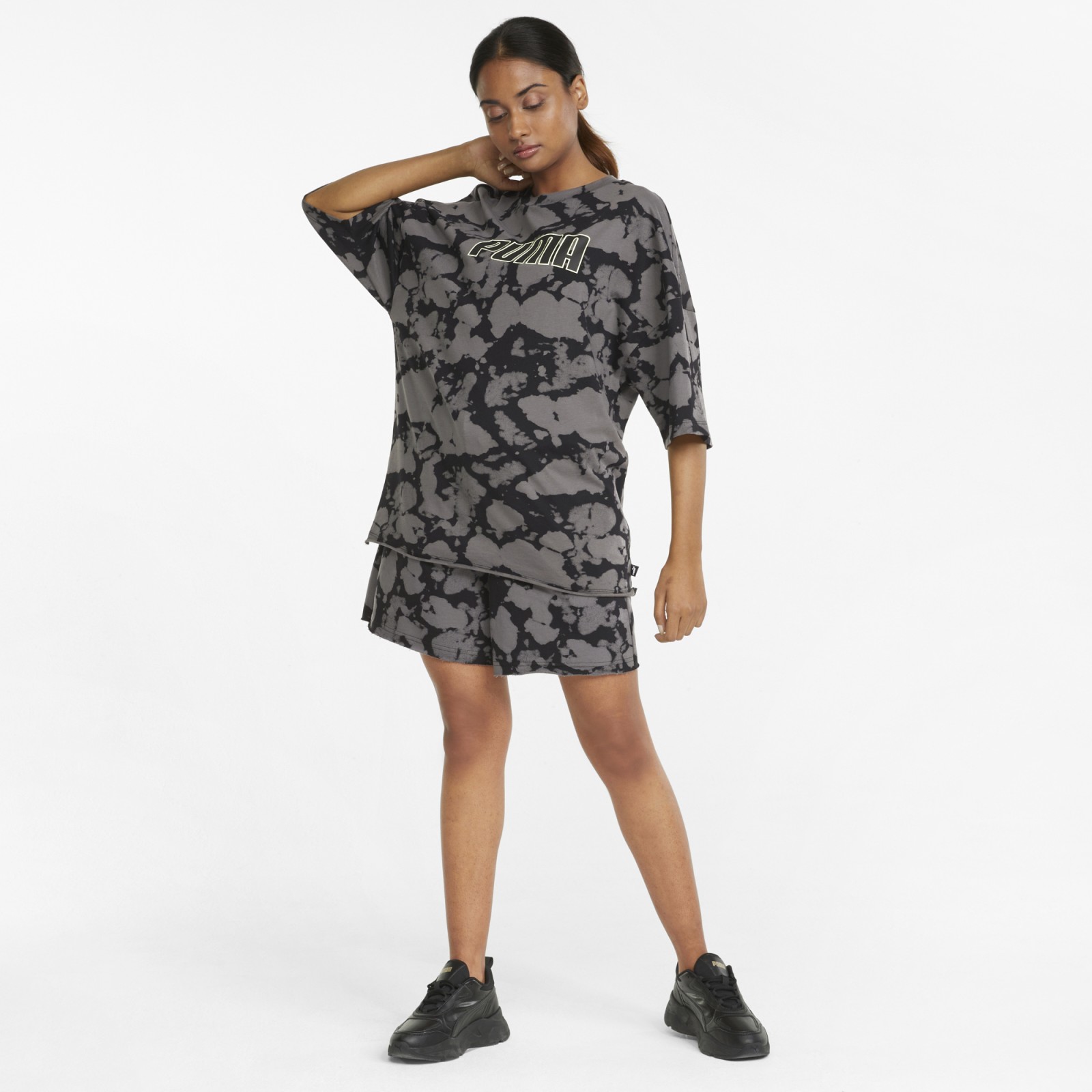 Puma Summer Graphic AOP Tee XS (obrázek 3)