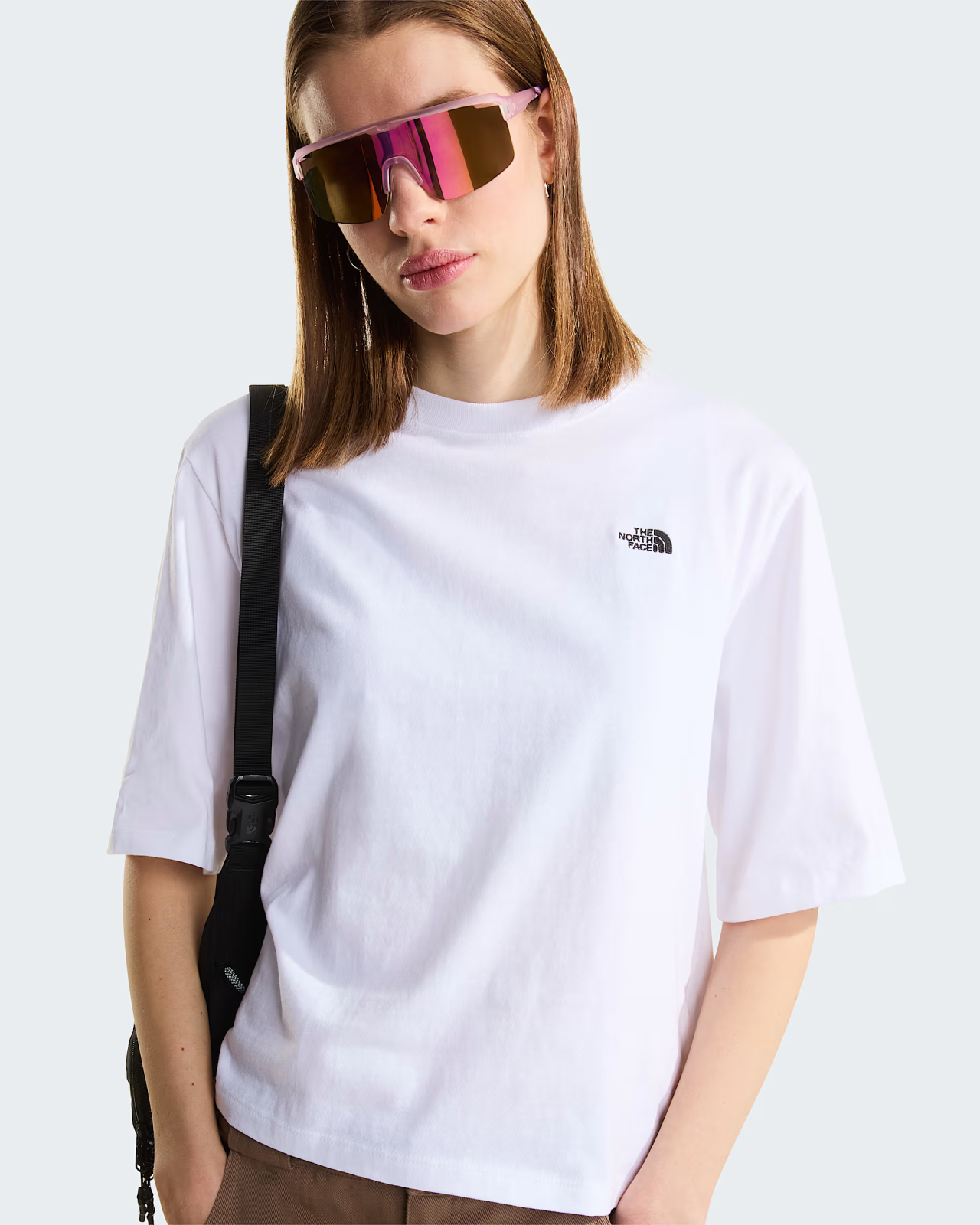 The north face w ess sd boxy rlx ss tee xs