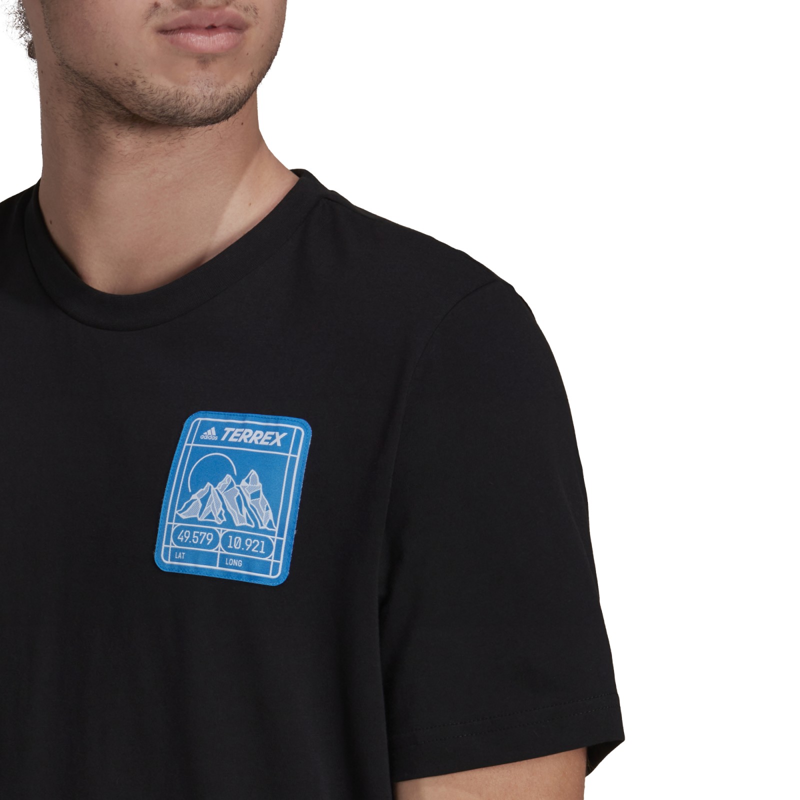 adidas Terrex Patch Mountain Graphic T-Shirt M (obrázek 3)