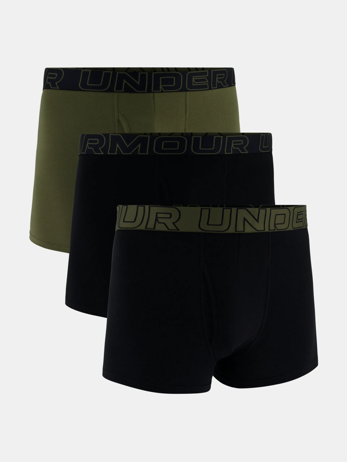 Under Armour M Perf Cotton 3in - 3pk LG