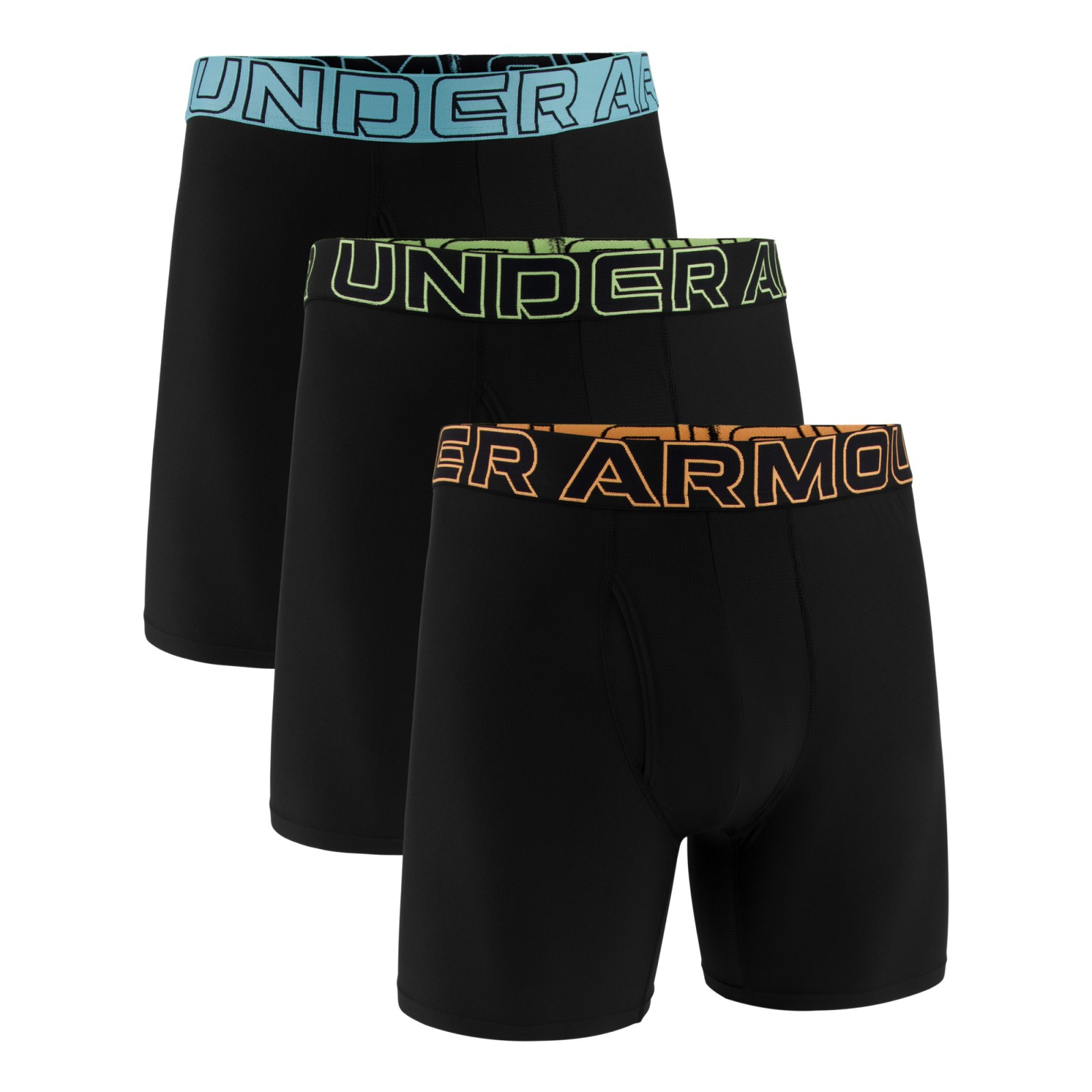Under Armour Performance Tech - Solid 6in - 3pk LG