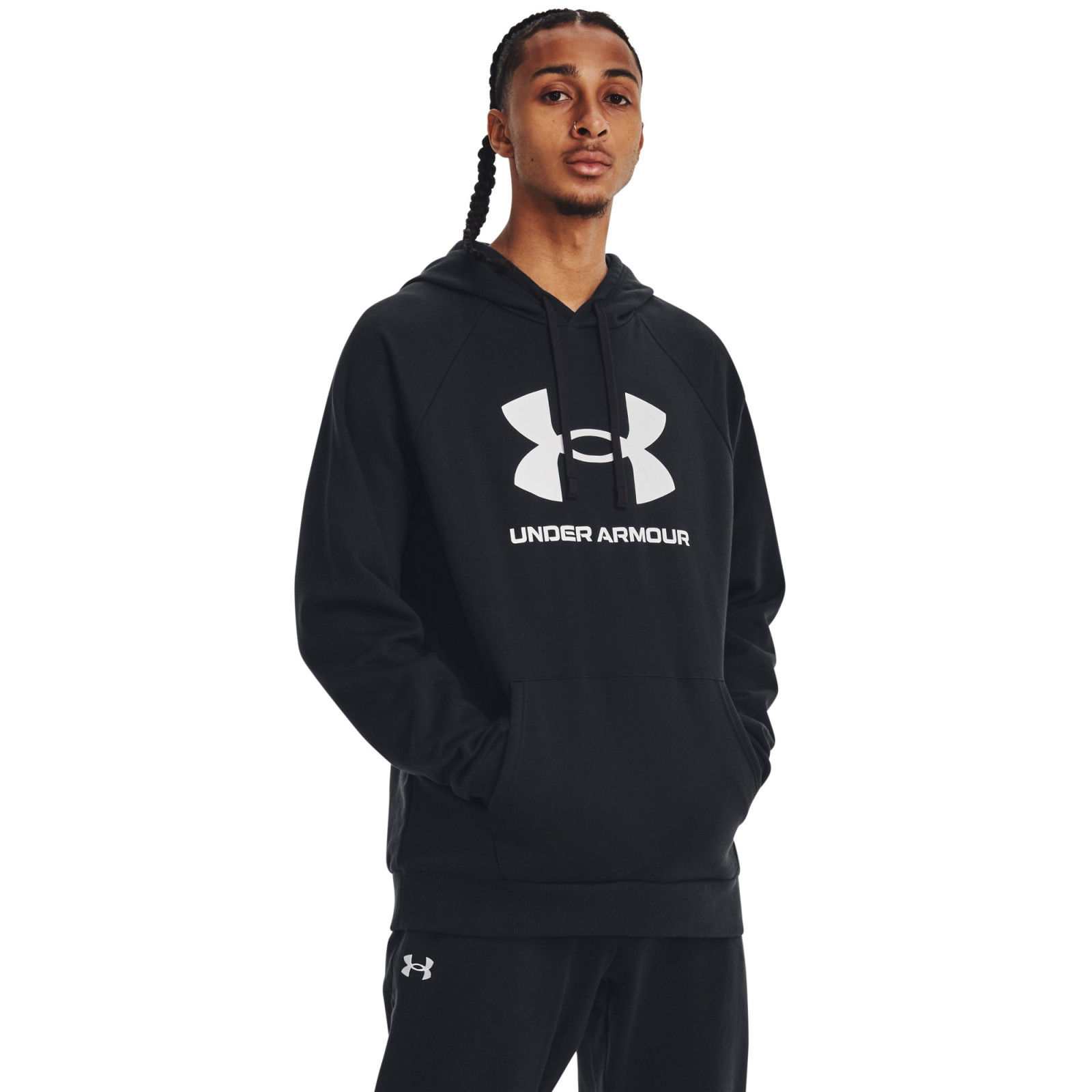 Levně UNDER ARMOUR UA Rival Fleece Logo HD-BLK M