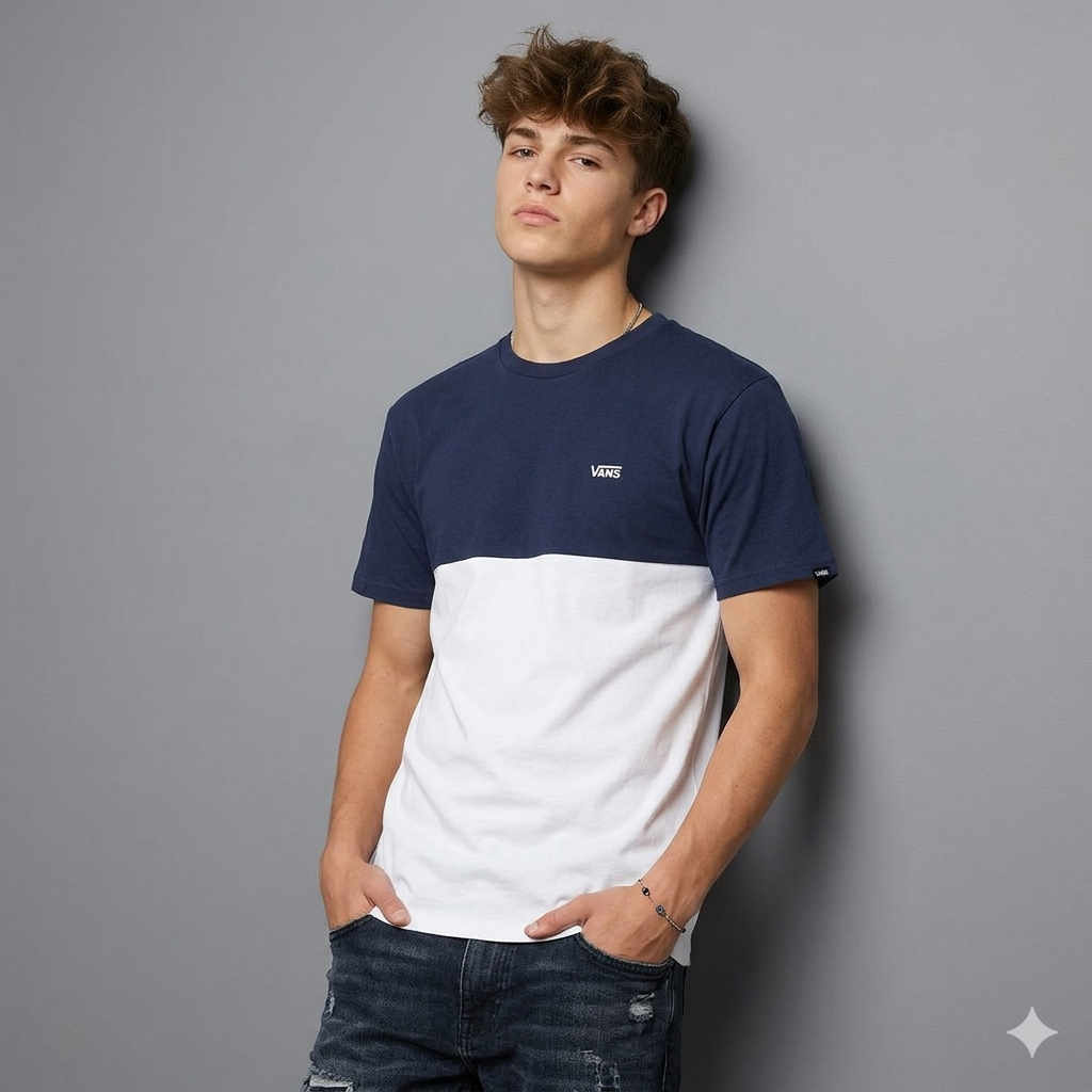 Levně Vans MN COLORBLOCK TEE S