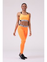 NEBBIA Squat HERO Scrunch Butt leggings orange