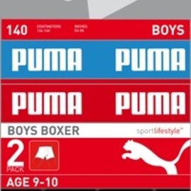 Pánské trenýrky Puma Basic Boxer 2P red-blue-b