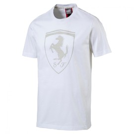 Pánské tričko Puma Ferrari Big Shield Tee Wh bílé