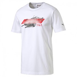 Pánské tričko Puma Ferrari Ferrari Graphic Tee white