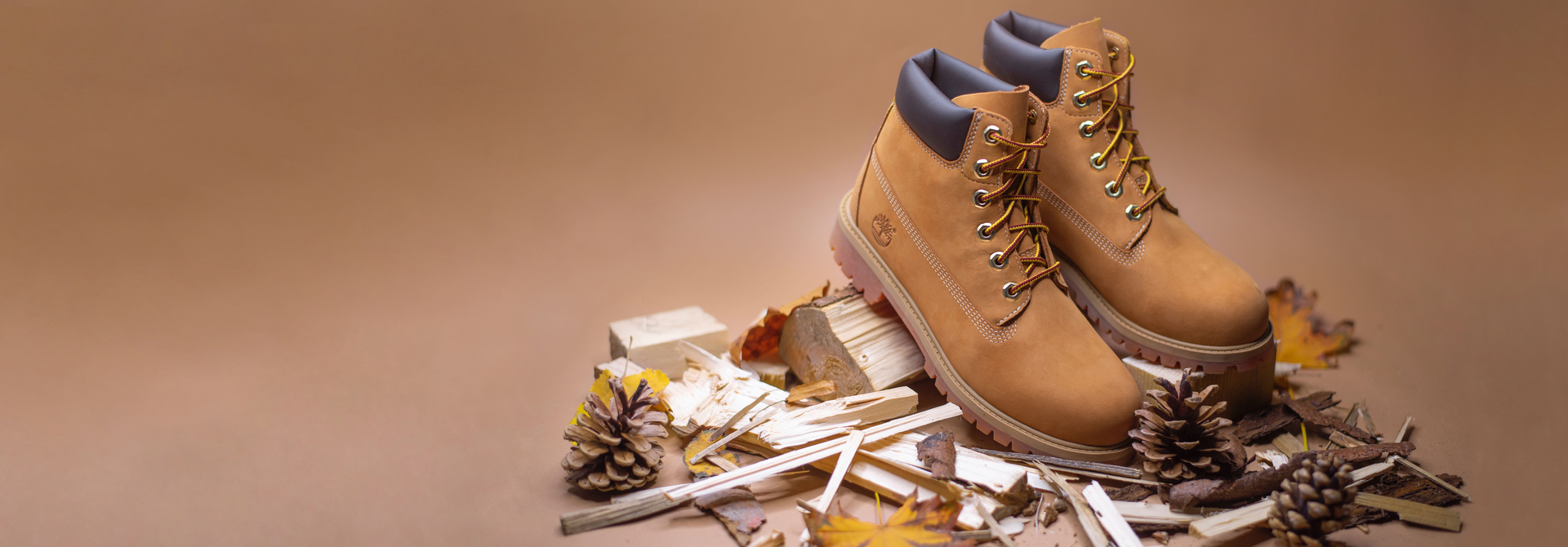 Timberland  </br> <small><small> snow? No problem