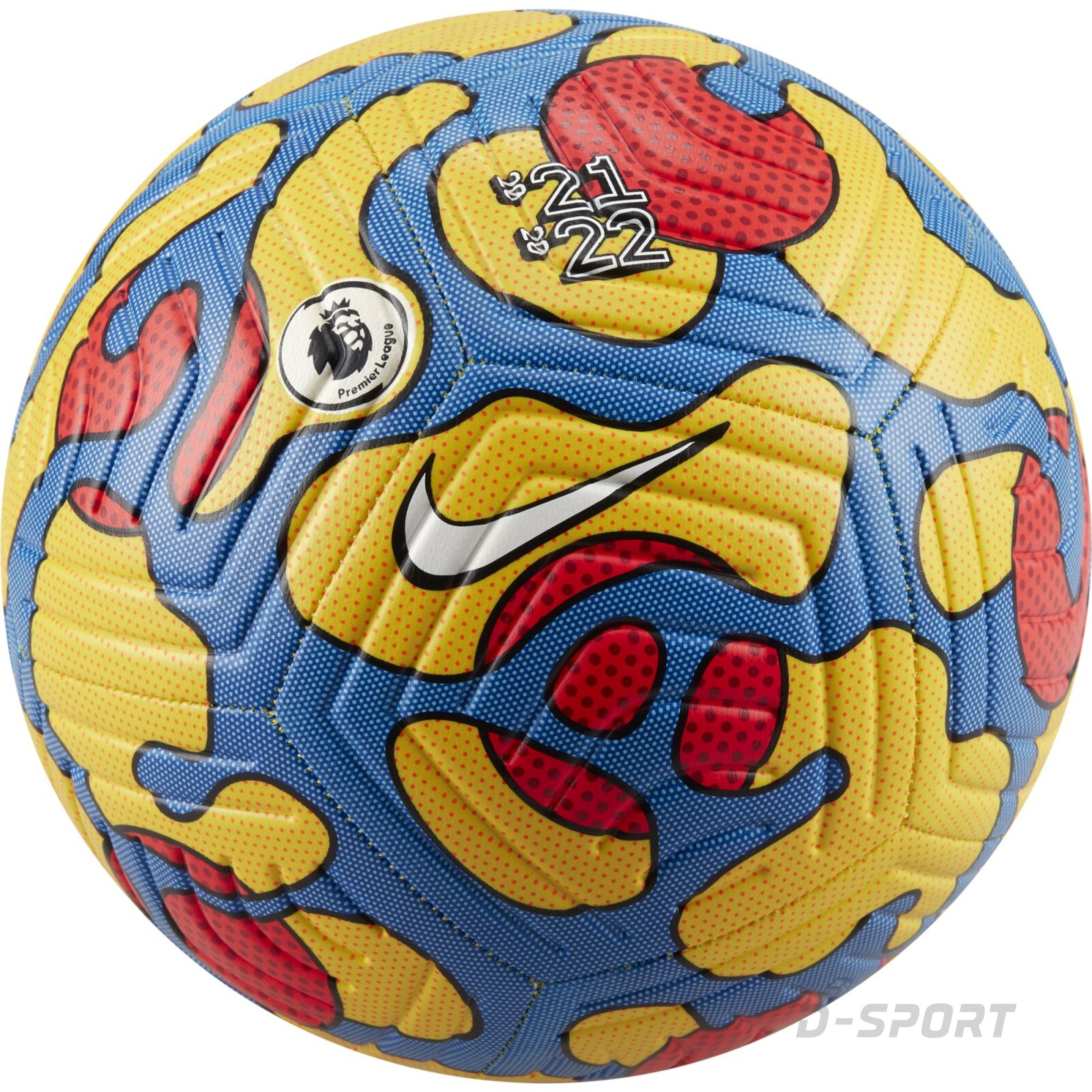 Nike Strike Premier League Football Yellow/Blue :: Dragonsport