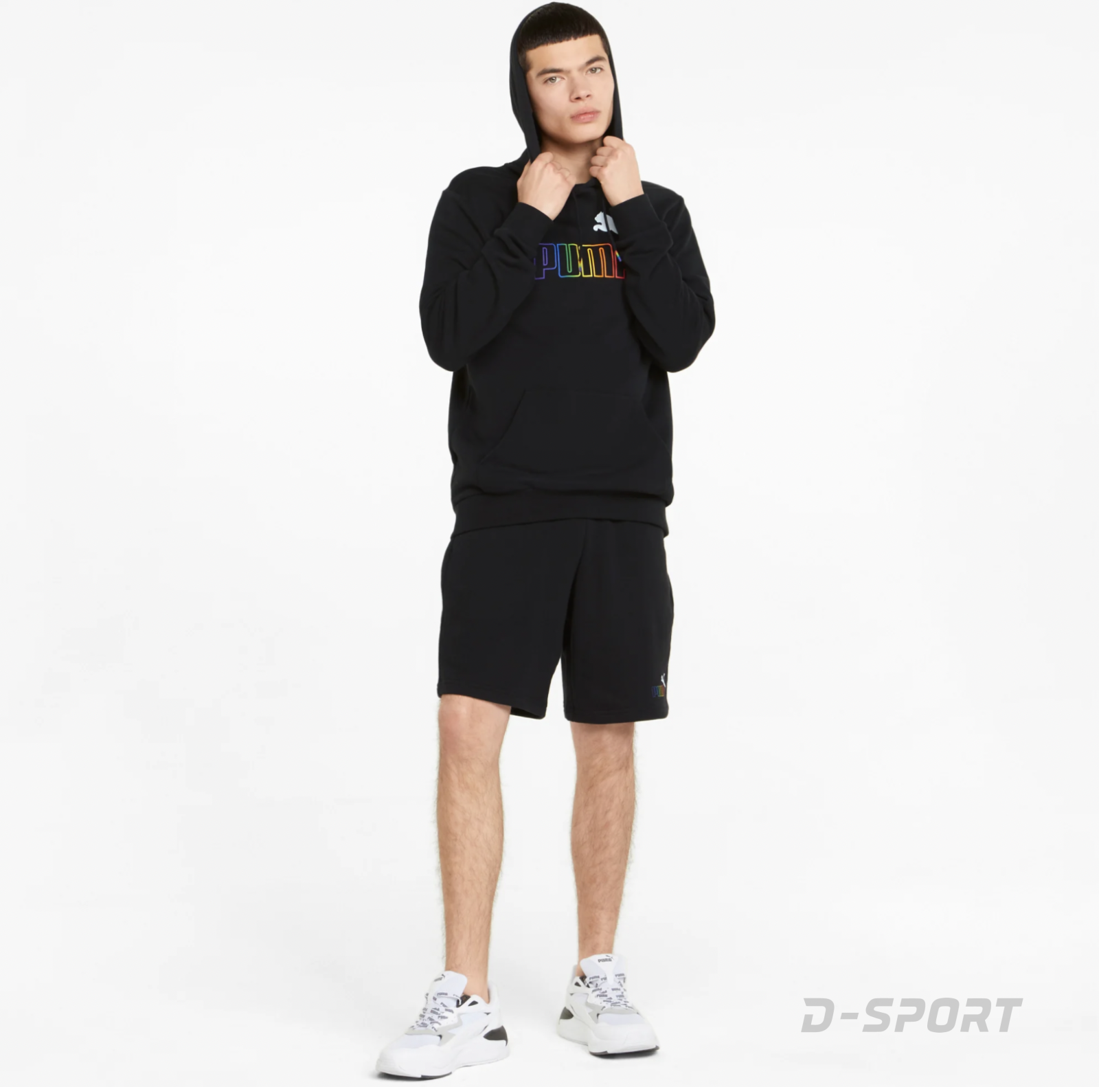 ESS+ Rainbow Sweat Shorts 9