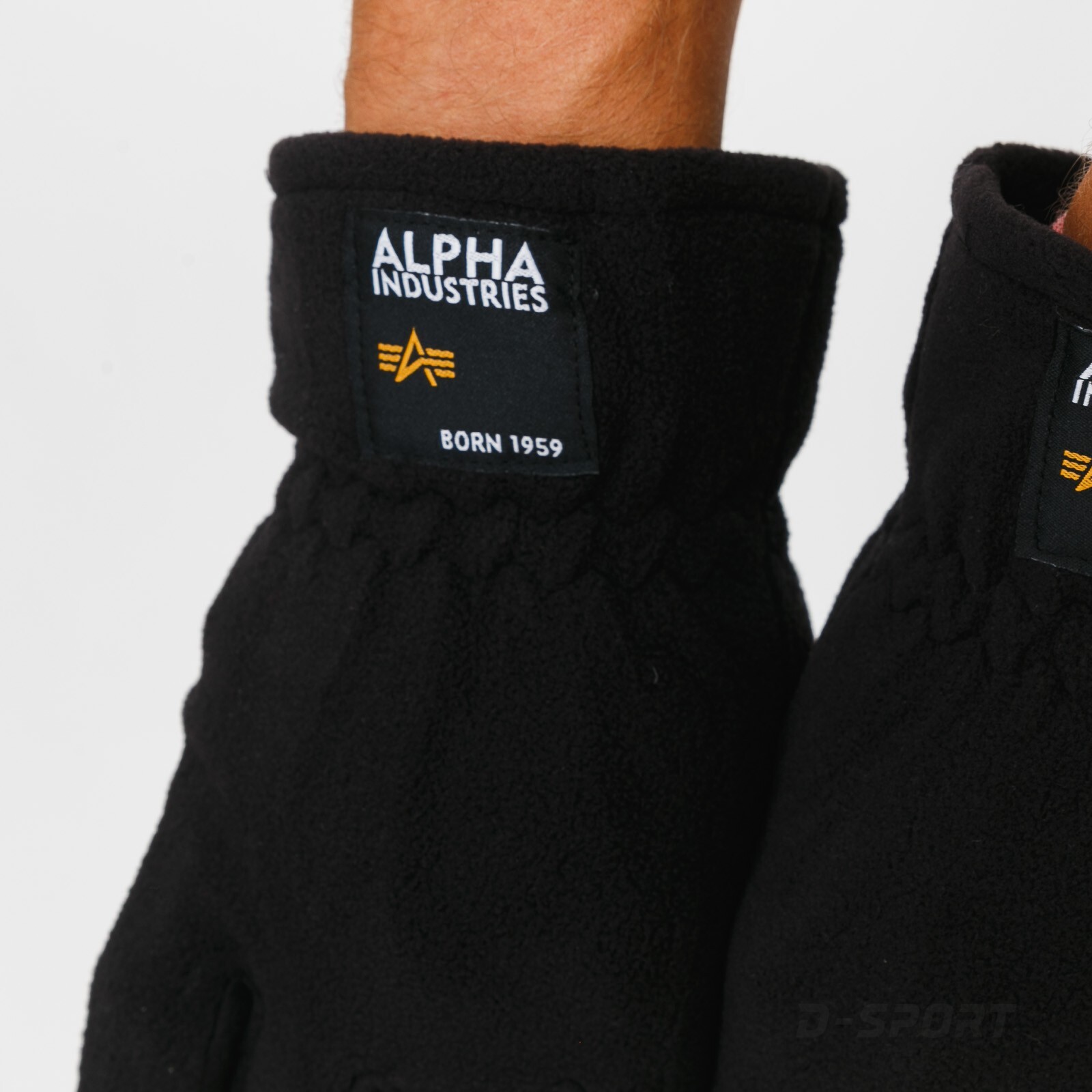 Alpha Industries Label Fleece Gloves