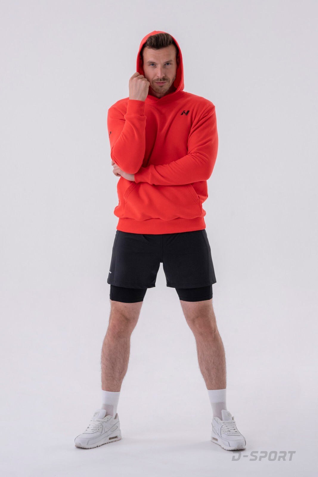 Pull-over Hoodie with a Pouch Pocket