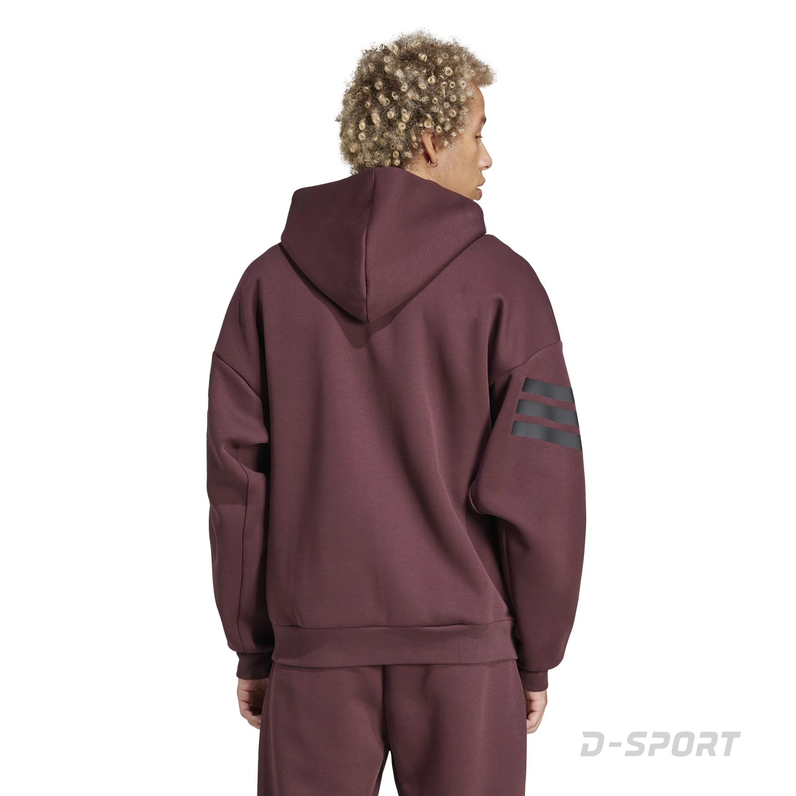 adidas Future Icons 3-Stripes Full-Zip Hoodie | D-Sport