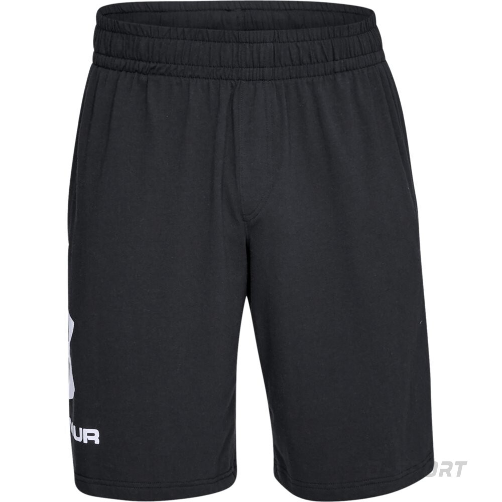Under Armour UA Sportstyle Cotton Shorts-BLK