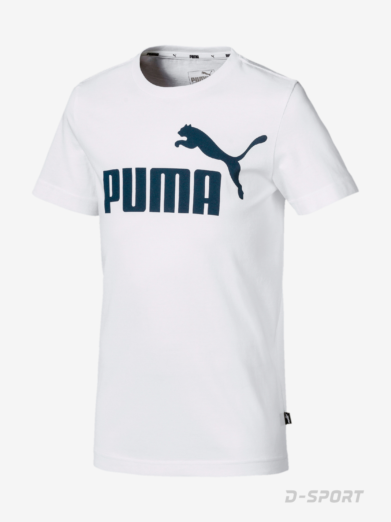ESS Logo Tee B Puma White-Surf the web