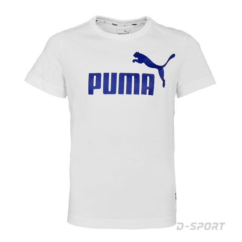 ESS Logo Tee B Puma White-Surf the web
