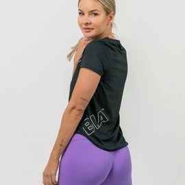 NEBBIA FIT Activewear Functional T-shirt with Short Sleeves