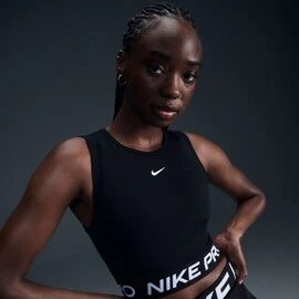 Nike Pro Womens Dri-FIT Cropped Tank Top