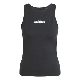 adidas Essentials Linear Slim Cotton Tank Top