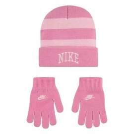 NIKE CHUNKY STRIPE PEAK BEANIE