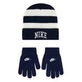 NIKE CHUNKY STRIPE PEAK BEANIE